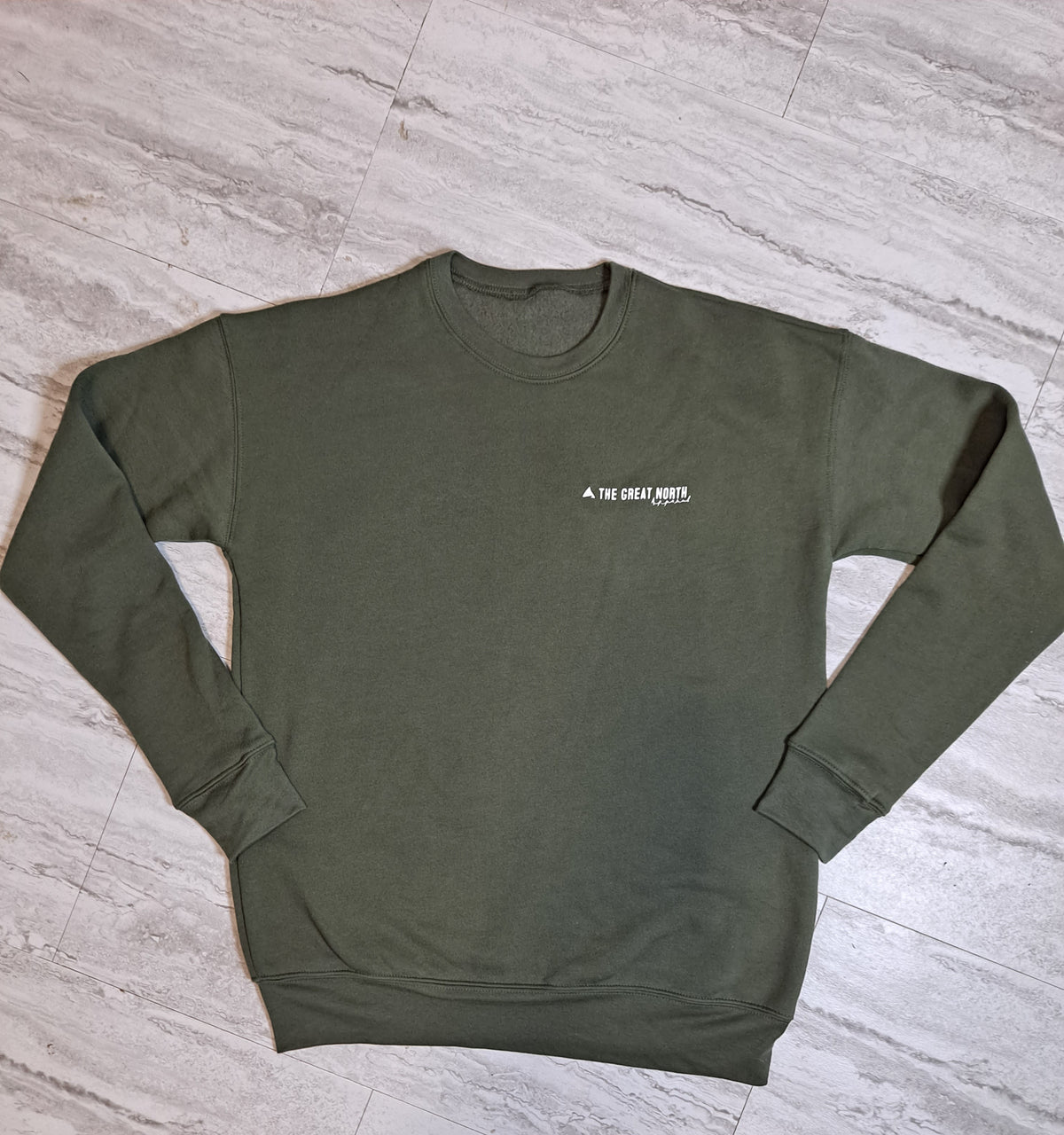 The Classic Crew Military Green